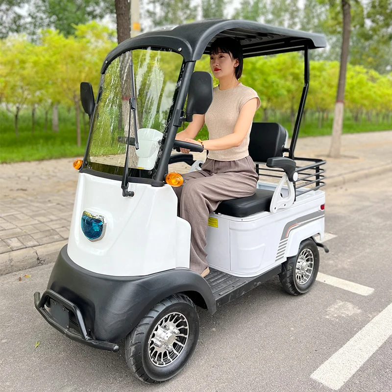 Wholesale 650W 60V45A Lead Acid Battery  Electric Four Wheel Scooter for the Elderly  Pick-up Children Disabled Shed Battery Car