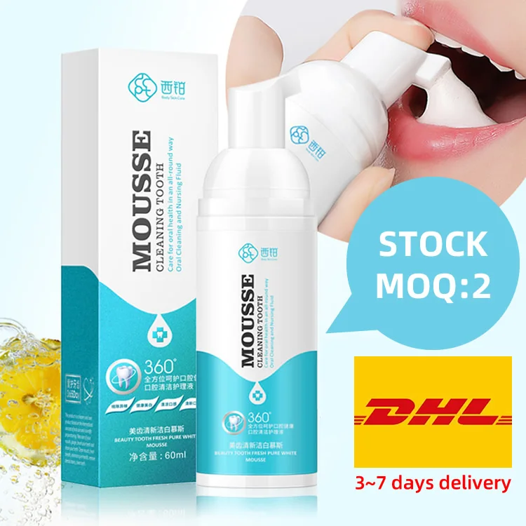 
CCPT Teeth Whitening Mousse Tooth Whitening Oral Hygiene Foam Bleaching Cleaning White Teeth Toothpaste Remove Stanins 