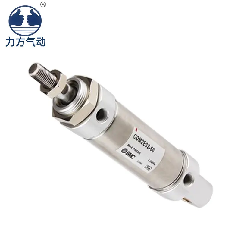 SMC cylinder CDM2E25 series aerodynamic stainless steel material with a 25mm cylinder diameter
