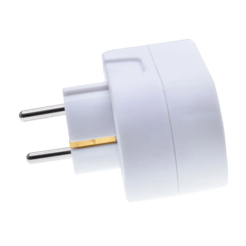 Girl Gift European style 2 ways power extension socket schuko euro plug adapter Euro CEE7/7 Schuko to CEE7/3 wall Outlet Socket