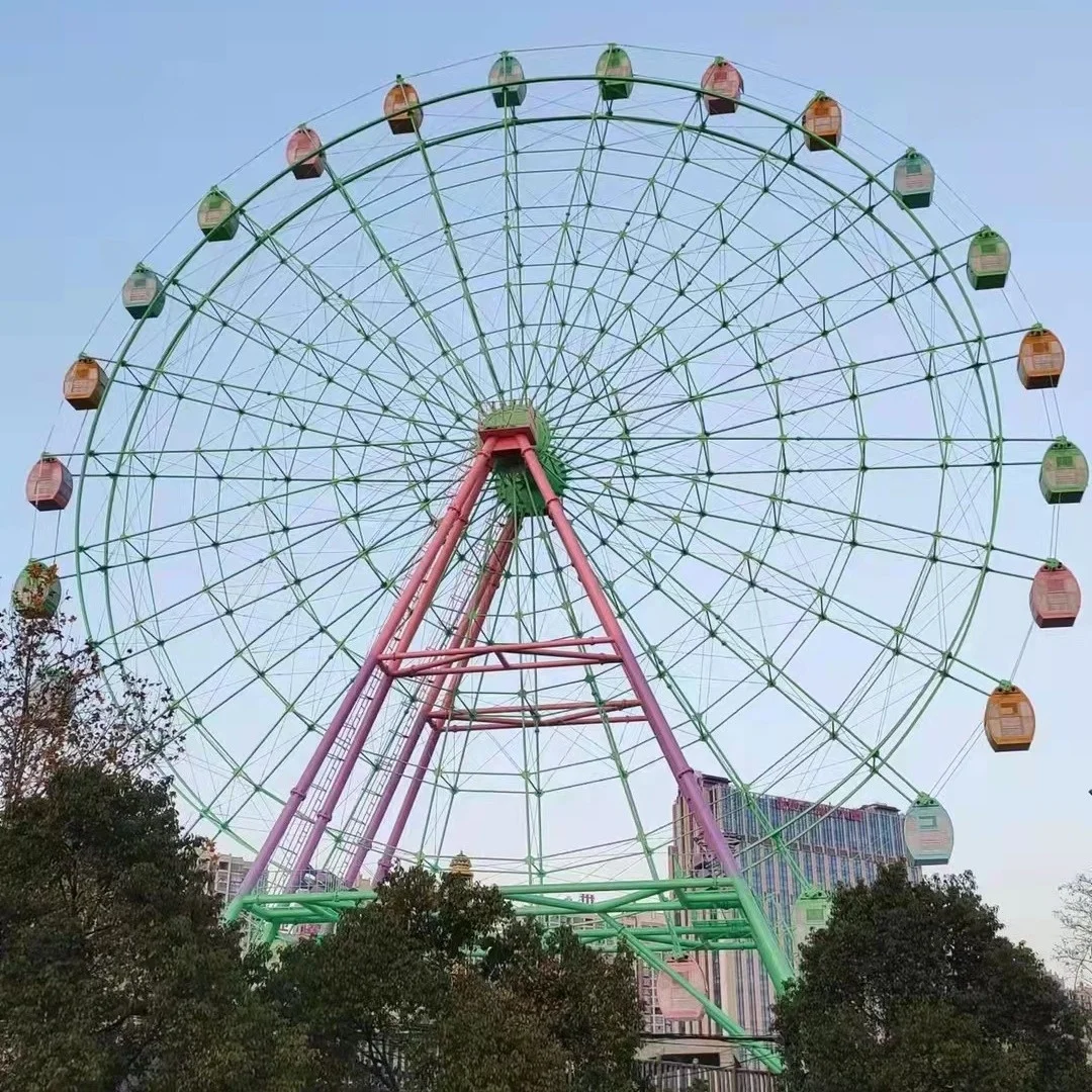 Customized size Large Big 24 10 Seats 108 42 30 21 15 Meters Height 120m 100m 88m 80m 65m 50m 42m 39m 38m 30m 20m Ferris Wheel