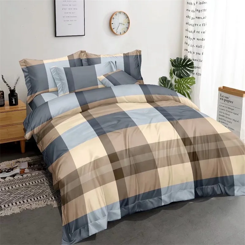 Wedding Floral Duvet Cover Set Queen Soft Printed Microfiber Comforter Cover Zipper Closure Corner Ties