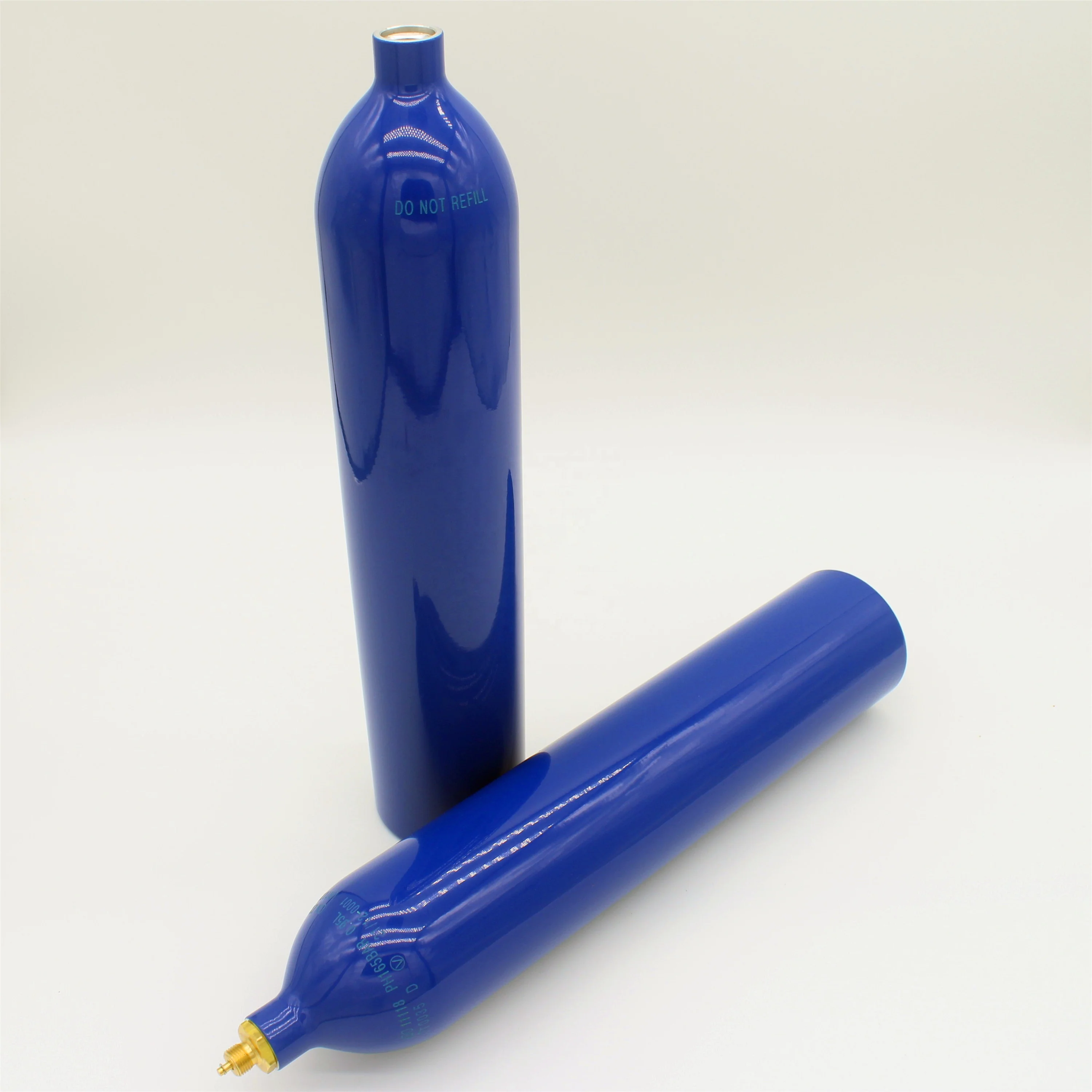 Factory  sale high quality aluminum gas cylinder 0.95L/580g gas cartridge