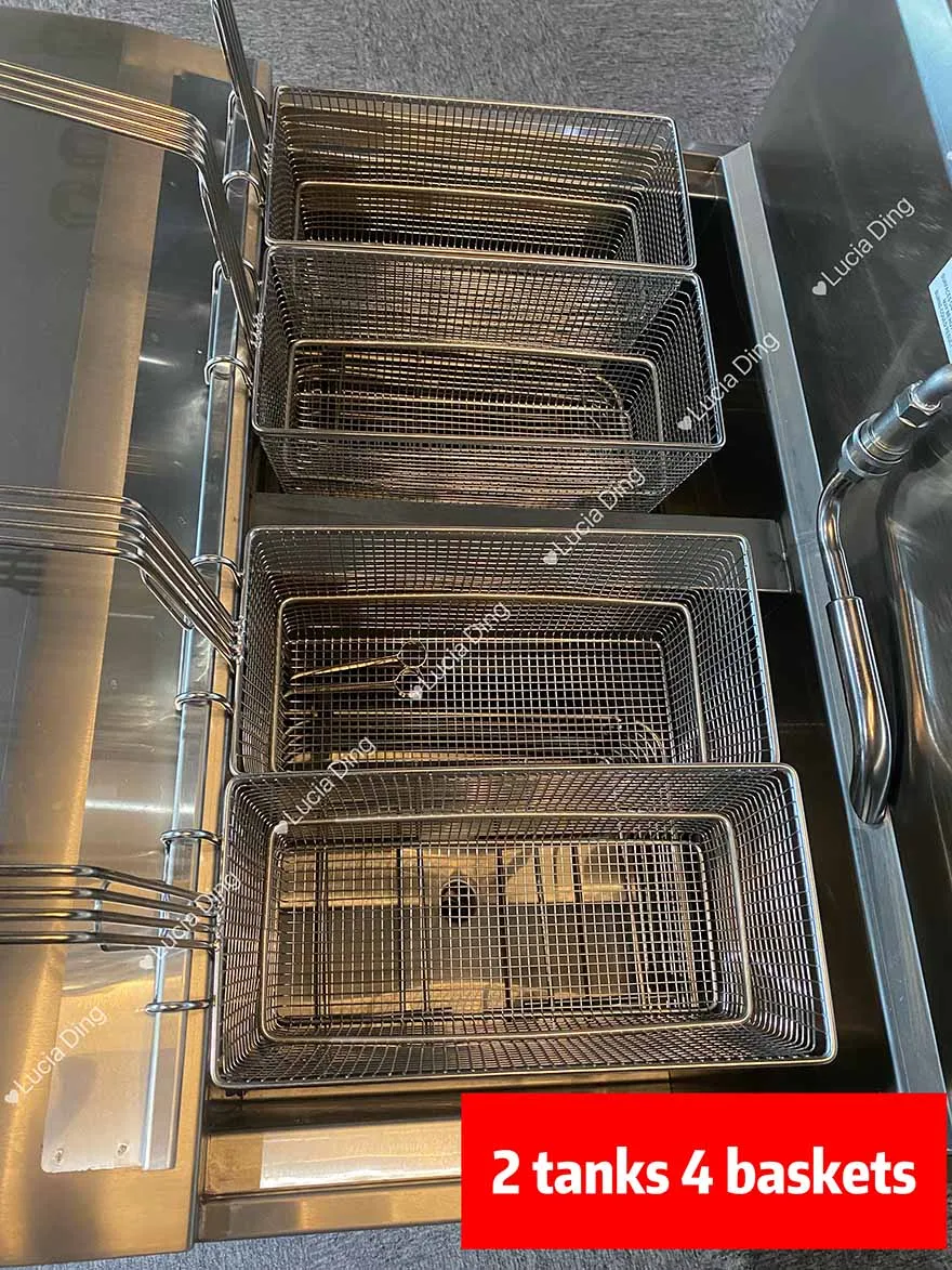 high quality commercial kitchen used mcdonalds deep fryer commercial open fryer