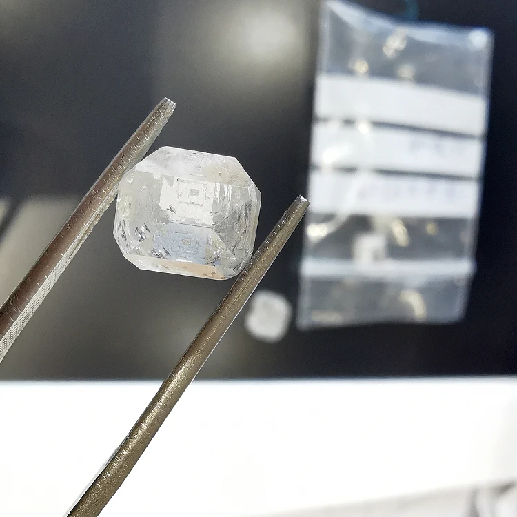 1-1,5 CT HTHP Lab взрослые необработанные синтетические женские кольца с бриллиантами