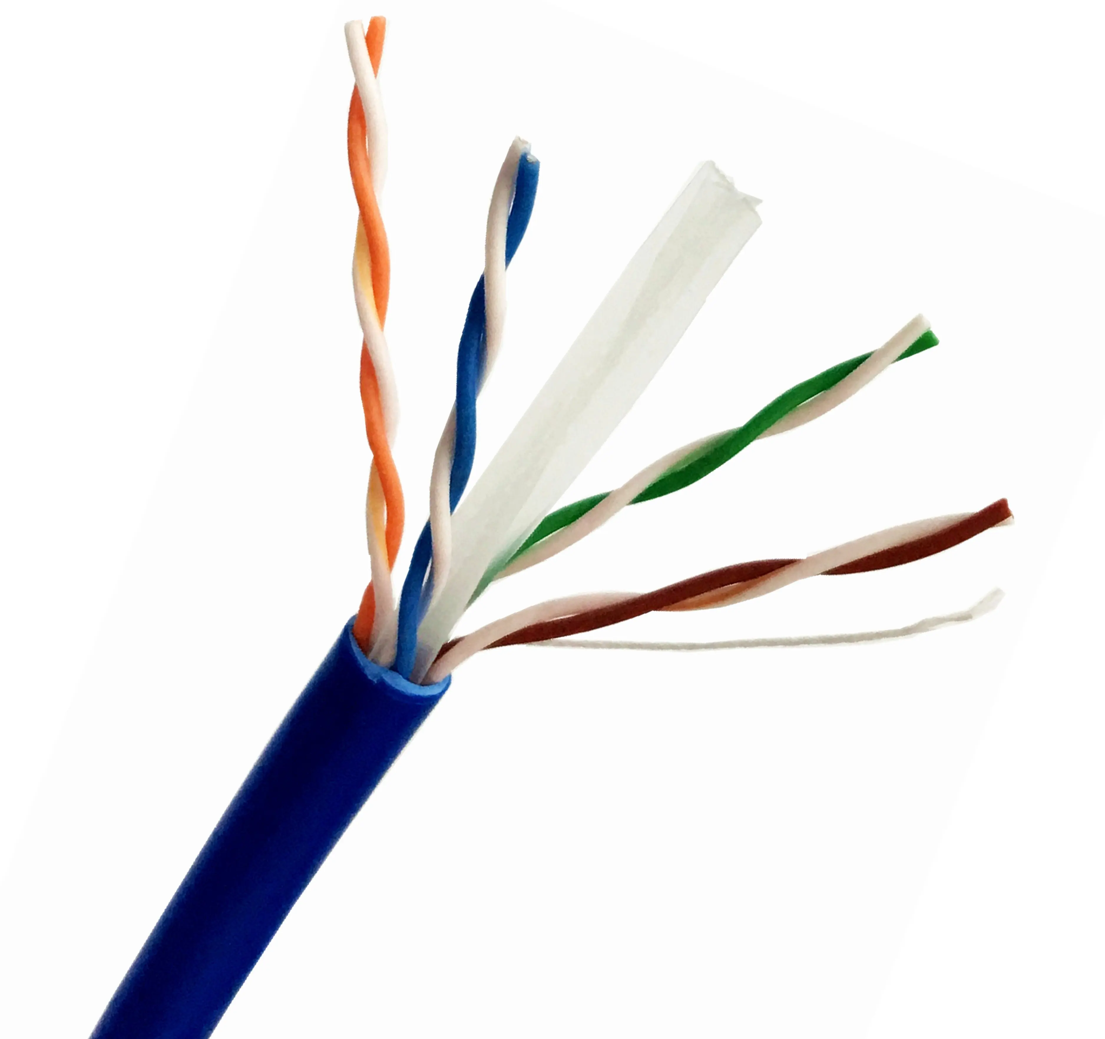  Кабель utp ftp lan для сети и камеры видеонаблюдения 23 AWG 4P помещений улицы cat6