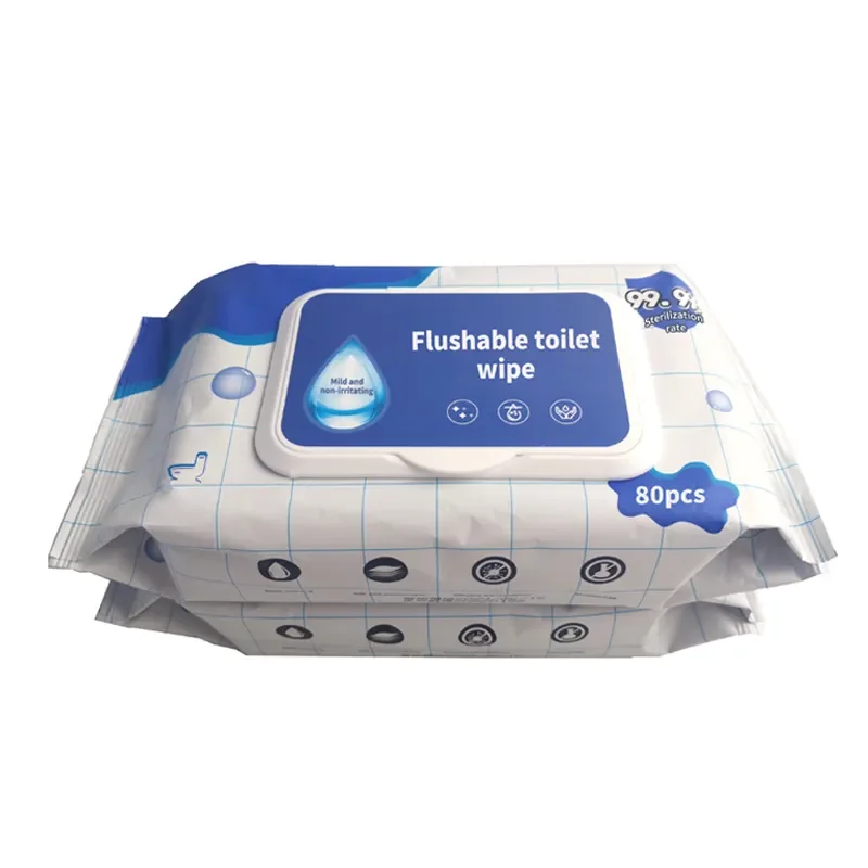 Низкая цена, одноразовые влажные салфетки, биоразлагаемая Влажная туалетная бумага