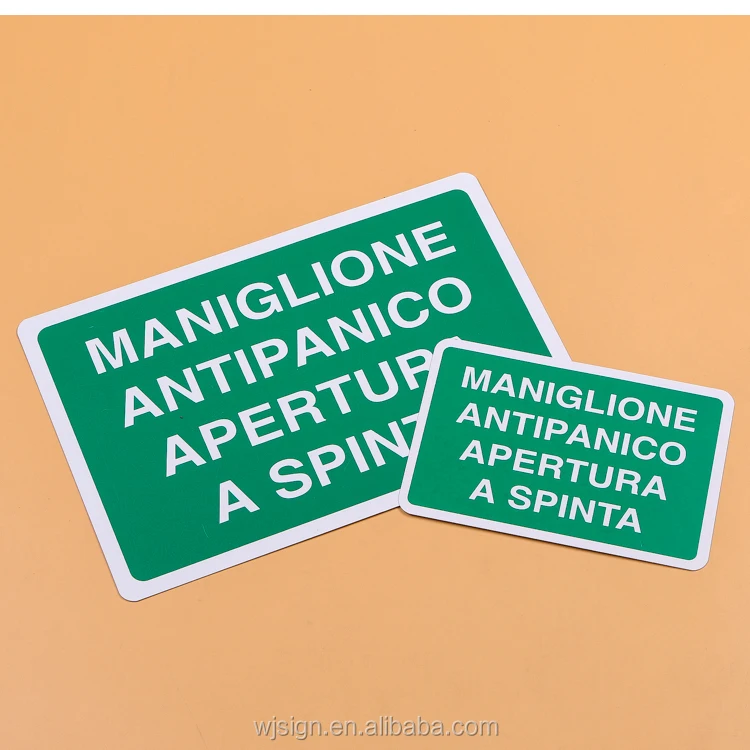 China Manufacturer Cheap Warning Custom Plastic No Smoking Sign For Shop