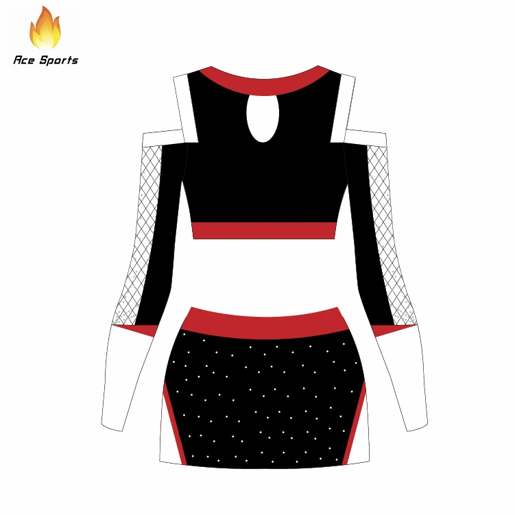 Ace Sports Wholesale Performance Wear rhythmic leotards gymnastics girls long sleeve dance costume Stage and Dance Wear