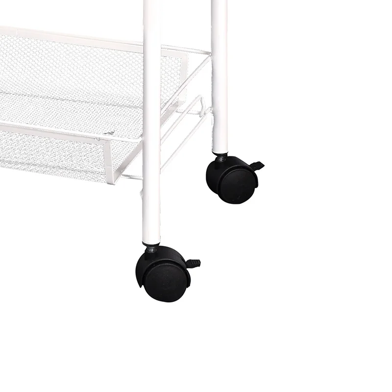  2021 Tenice 3 tier 4-wheels metal beauty salon furniture trolley cabinet cart professional kitchen tool