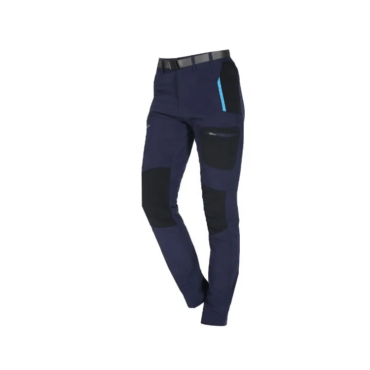 Winter Outdoor Durable  Softshell Trousers Waterproof Windproof  Climbing Pants Men Fleece Thermal Hiking Pants