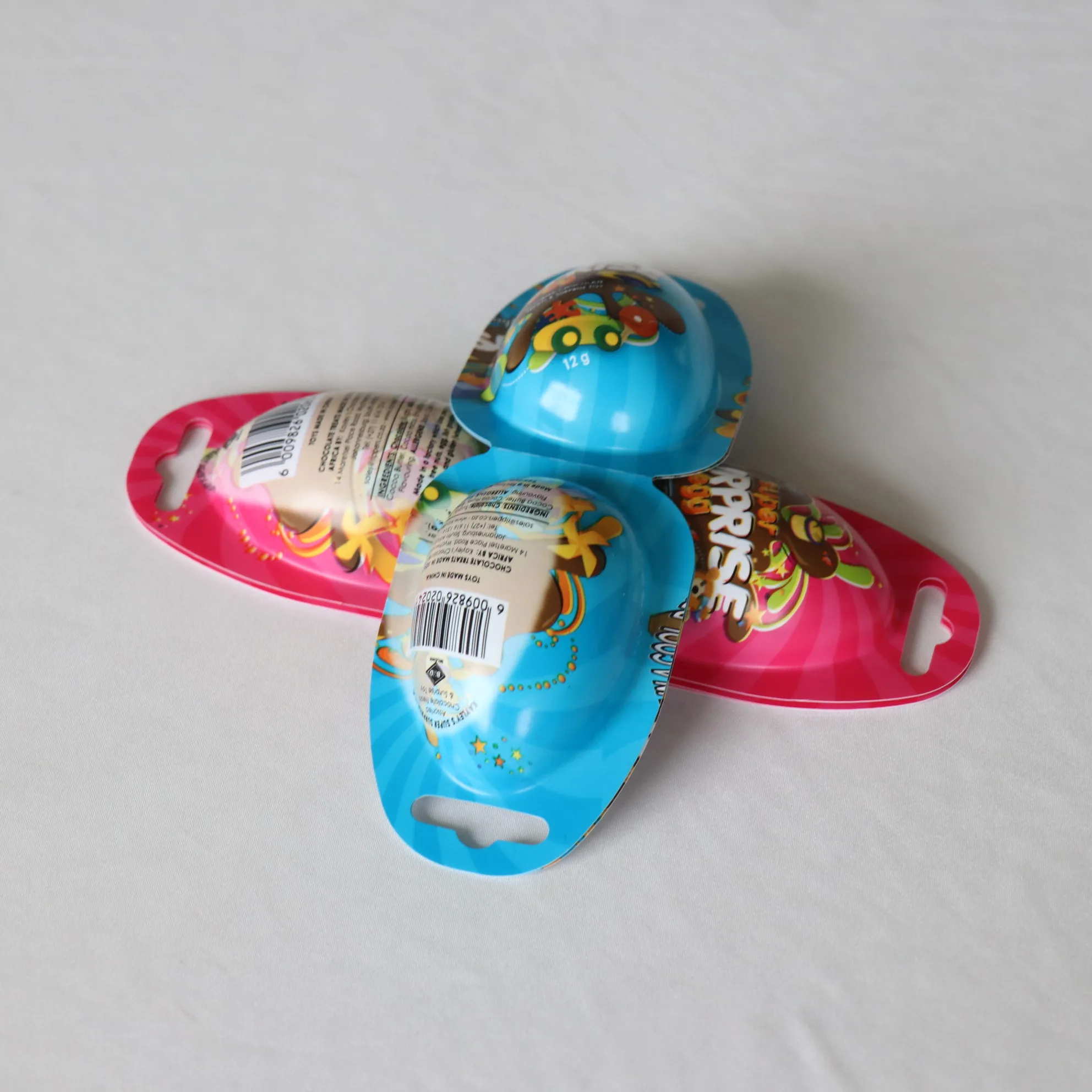 hotsale surprise egg big candy toy printed toy inside surprise egg capsule toy inside