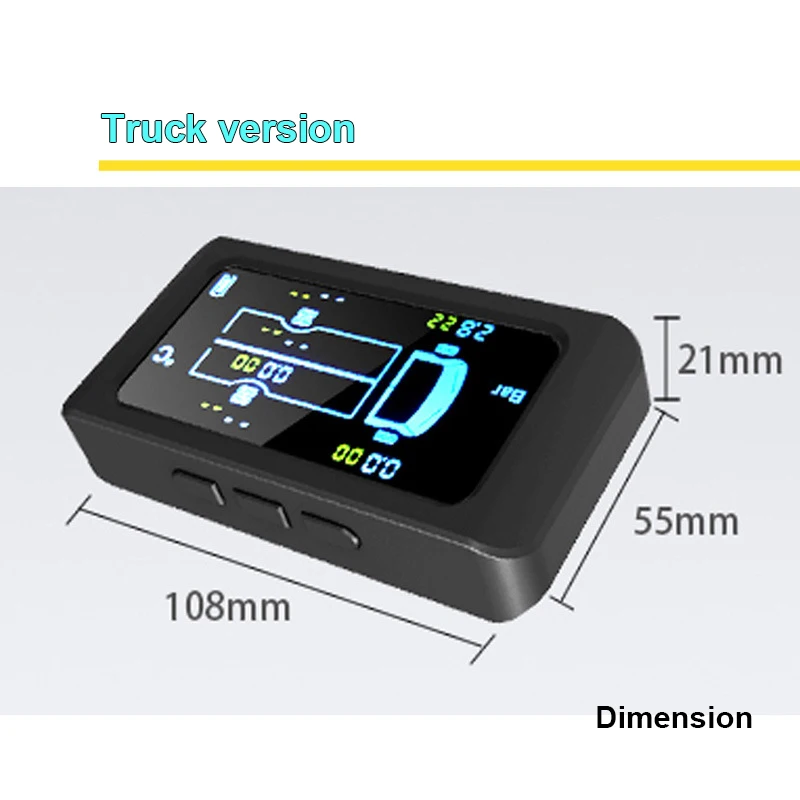 wholesale Universal Digital T11 Car External Internal Tire Pressure Monitoring System Tire Gauge Tire Pressure Sensor TPMS