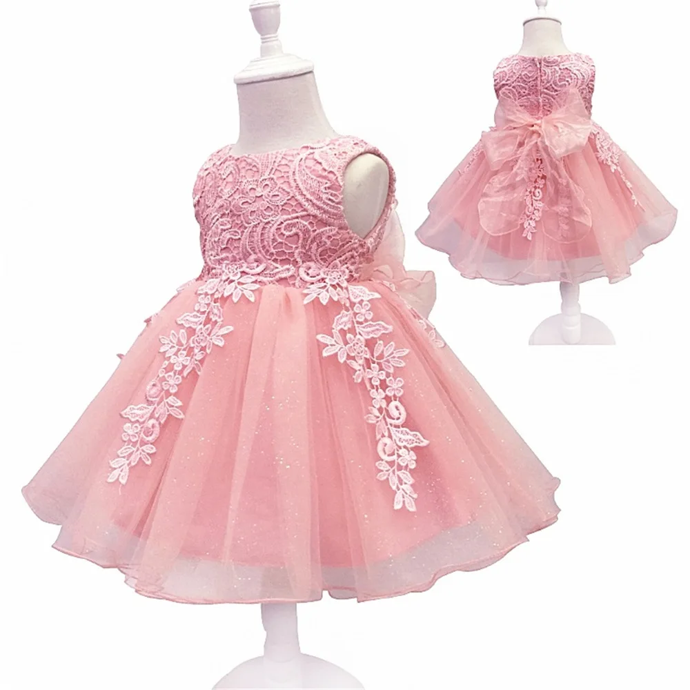 Wholesale Kids Evening Gowns Flower Girls Oblique Party Dresses From China Supplier For Kids Wear