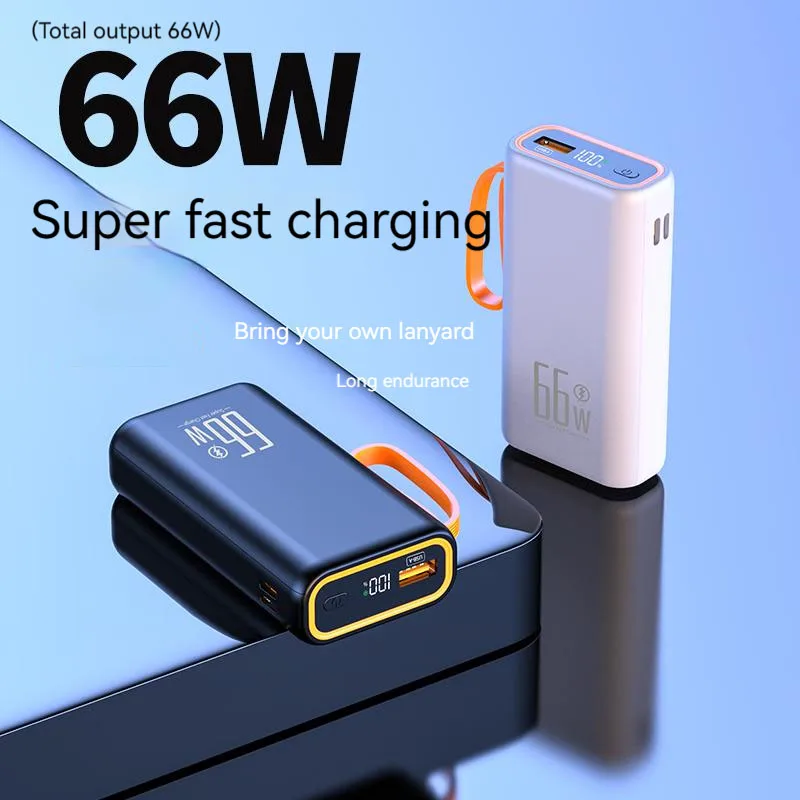 Hot Sale Mobile Power Usb Mobile Power 10000mAh For Smart Phone 3 Input 4 Output Pd Fast Charging Power Bank Keychain