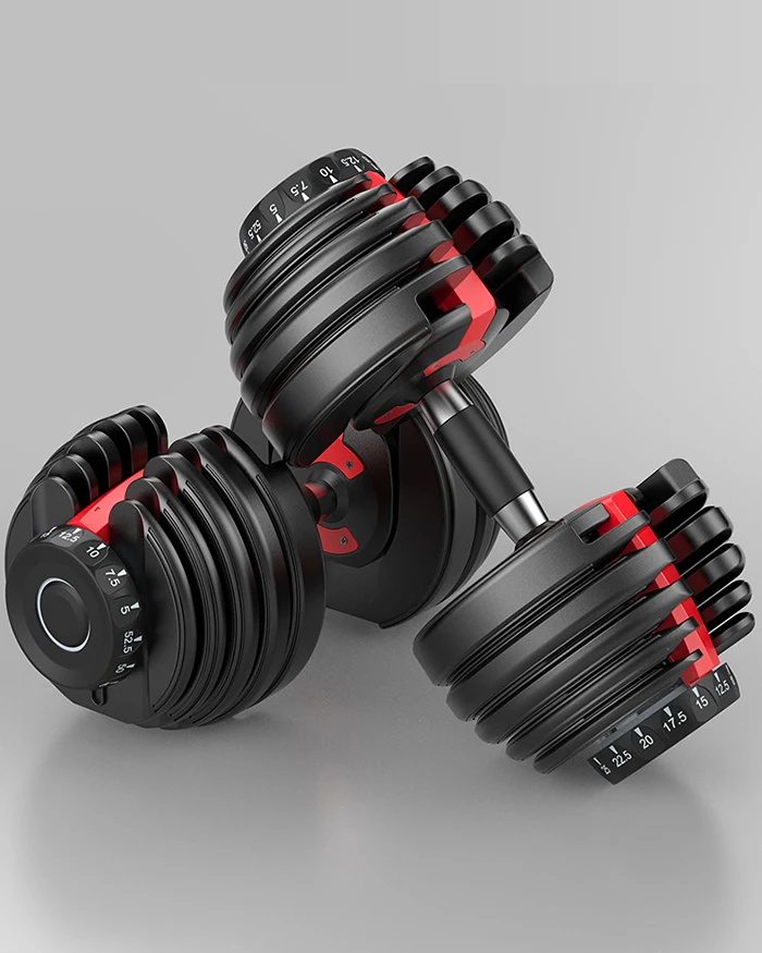Оптовая продажа, высокое качество, набор гантелей, бестселлер, оборудование для фитнеса в помещении, мужские весы, набор регулируемых гантелей
