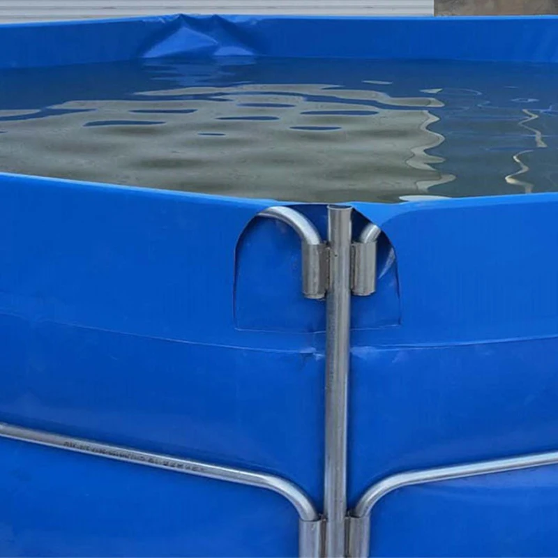 Factory direct sale drum filter aquaculture tank with windows for outdoor and indoor fish farm tanks