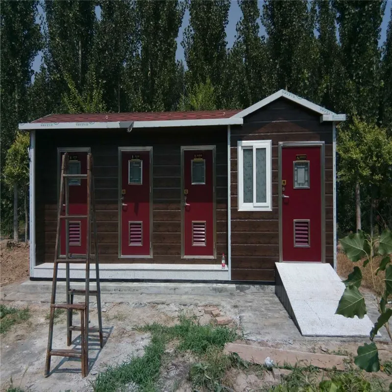 freestanding All In One Prefab Unit Shower And Toilet Portable Modular Bathroom Pods