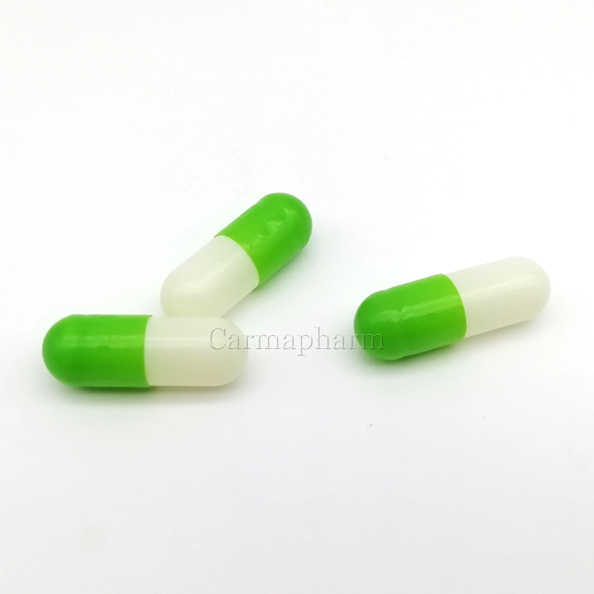 colored halal empty gelatin capsules size 2