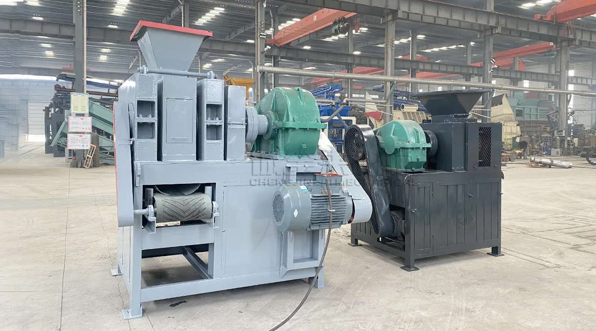Large Scale Charcoal Producing Machine Charcoal Powder Briquetting Ball Machine Briquette Machine Making Automatic