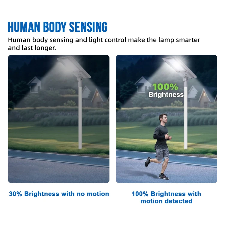 Energy Saving Ip65 Waterproof Aluminum Smd 60w 100w 180w 240w All In One Integrated Solar Led Street Light