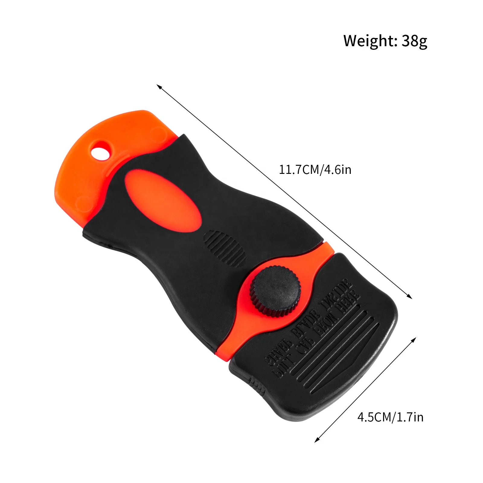 7mo Razor Scraper Safety Blade Sticker Sealant Removing Ground Cleaning Scraper Window Glass Cleaning Scraper