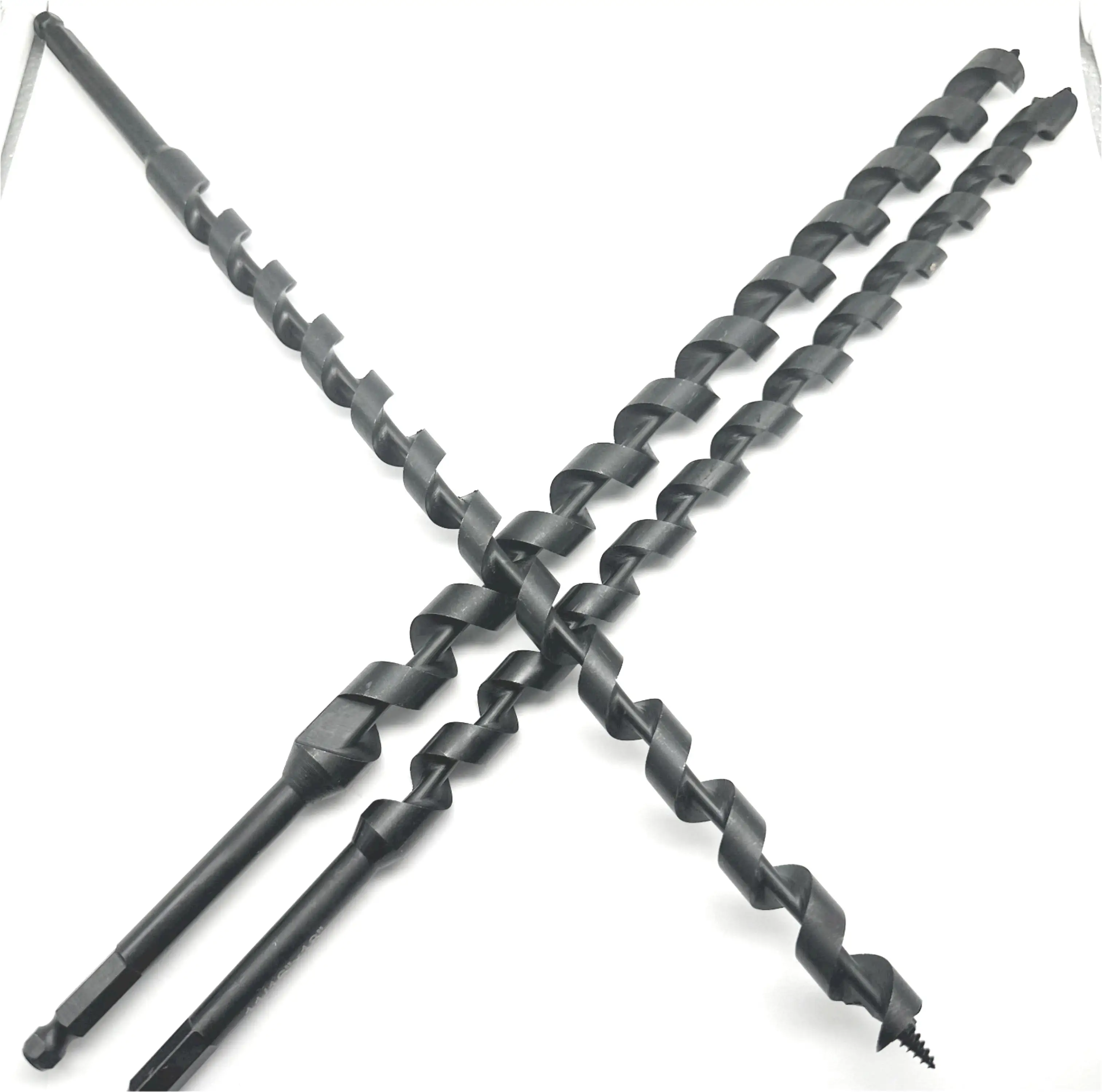 woodworking  Drill Bit  tools hardware Hex Shank Double Twist Fluted Wood Timber Auger Drill Bit