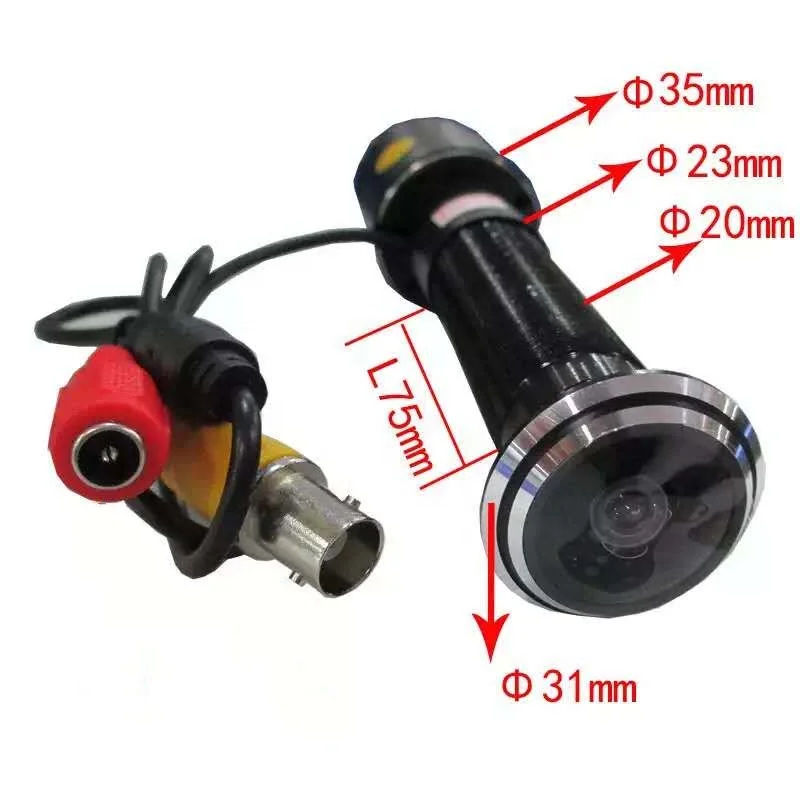 
2021 hot selling Sony CCD Camera color 700TV 600TV 480TV 420TV 1.78mm wide-angle lens Peephole inside the gate Pet box 