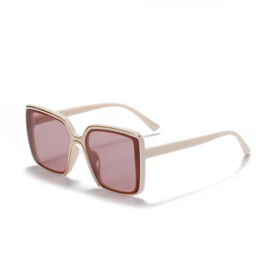 Fashion Plastic Party PC Frame AC Lens Sunglasses Square Plastic Women Sun Glasses UV400 Eyewear Eye Protection Decoration w41