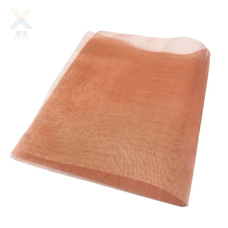 copper wire mesh screen copper wire mesh for faraday cage emf shielding