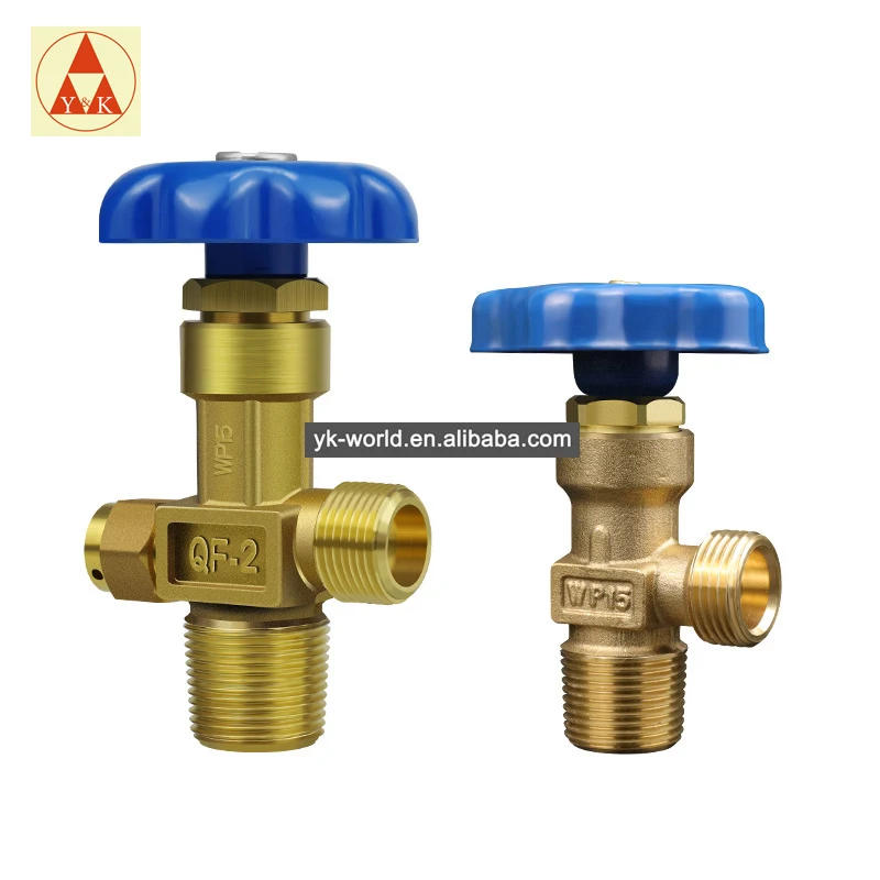 Stable Performance Excellent Material Safety Brass Valves Oxygen Co2 Gas Cylinder Valve