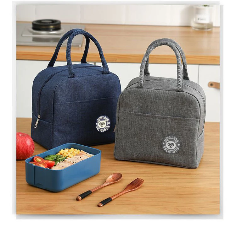 Wholesale Waterproof Aluminum Foil Takeaway Insulated Kids Lunch Bento Bag Thermal Insulation Portable Picnic Cooler Meal Bags