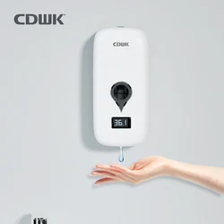 CDWK k9 pro hand wash dispenser liquid soap touchless automatic alcohol dispenser
