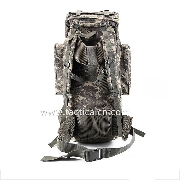 Camouflage Outdoor Waterproof Survival Hunting Tactical Backpack 65L/100L Large Capacity Field Training Bag