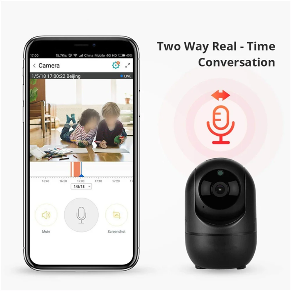 Inlifecam 1080P TuYA APP HD IP камера Главная Безопасность Smart Открытый Wifi IP-камера с хорошим