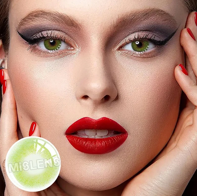 Wholesale Cheap 5Tone Colored Contact Lens Soft Colored Eye Fresh Eye Look Contact Lenses