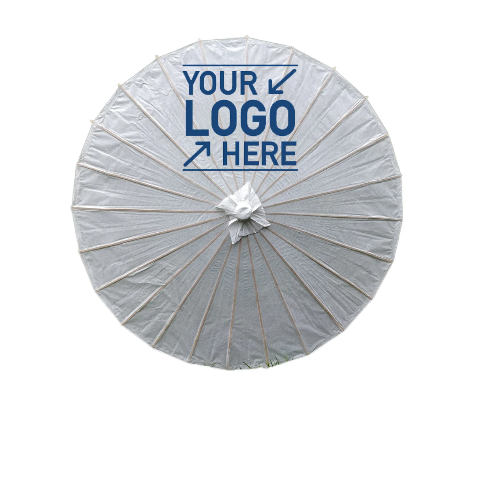 Диаметр 84 см китайский бумажный зонт для рукоделия/зонтик свадебной фотографии аксессуар украшения вечеринки белая бумага зонтик с длинной ручкой