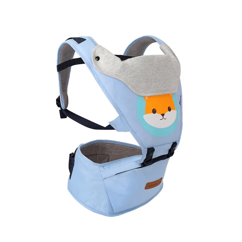 6-in-1 Breathable Ergonomic baby carrier Backpack Carrier with Hip Seat for Infants