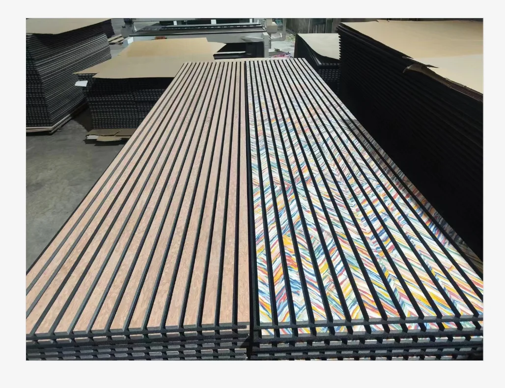 Sound Proof Akupanel Veneer Slats Wooden Slatted Oak Acoustic Panels akustik panel