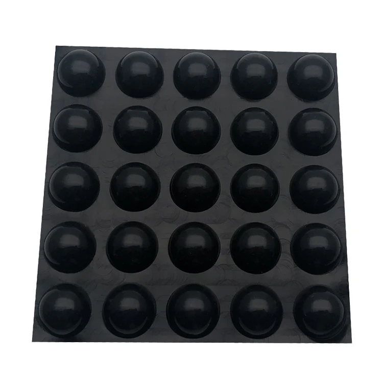 Punching Silicone Half Circle Moulds Customized Diecut Adhesive Silica Dot Bumper 3Mm Silent Block