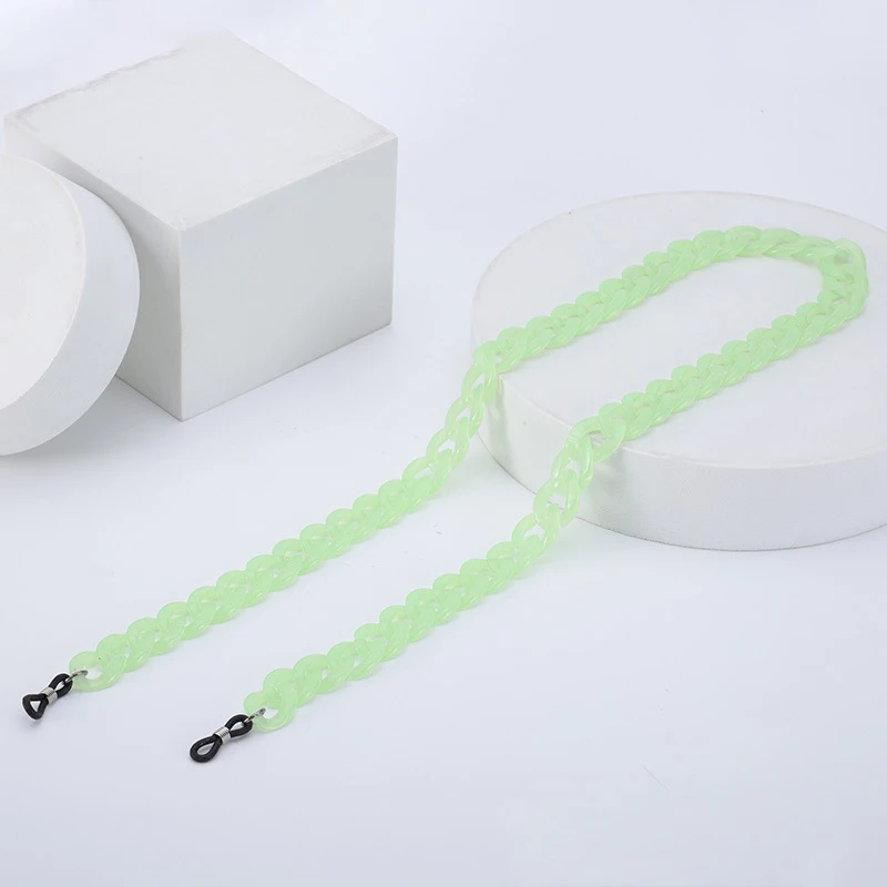 Resin Eyeglass Chain Holder Cord Sunglass Strap Glasses Fashion Eyewear Necklace Retainer