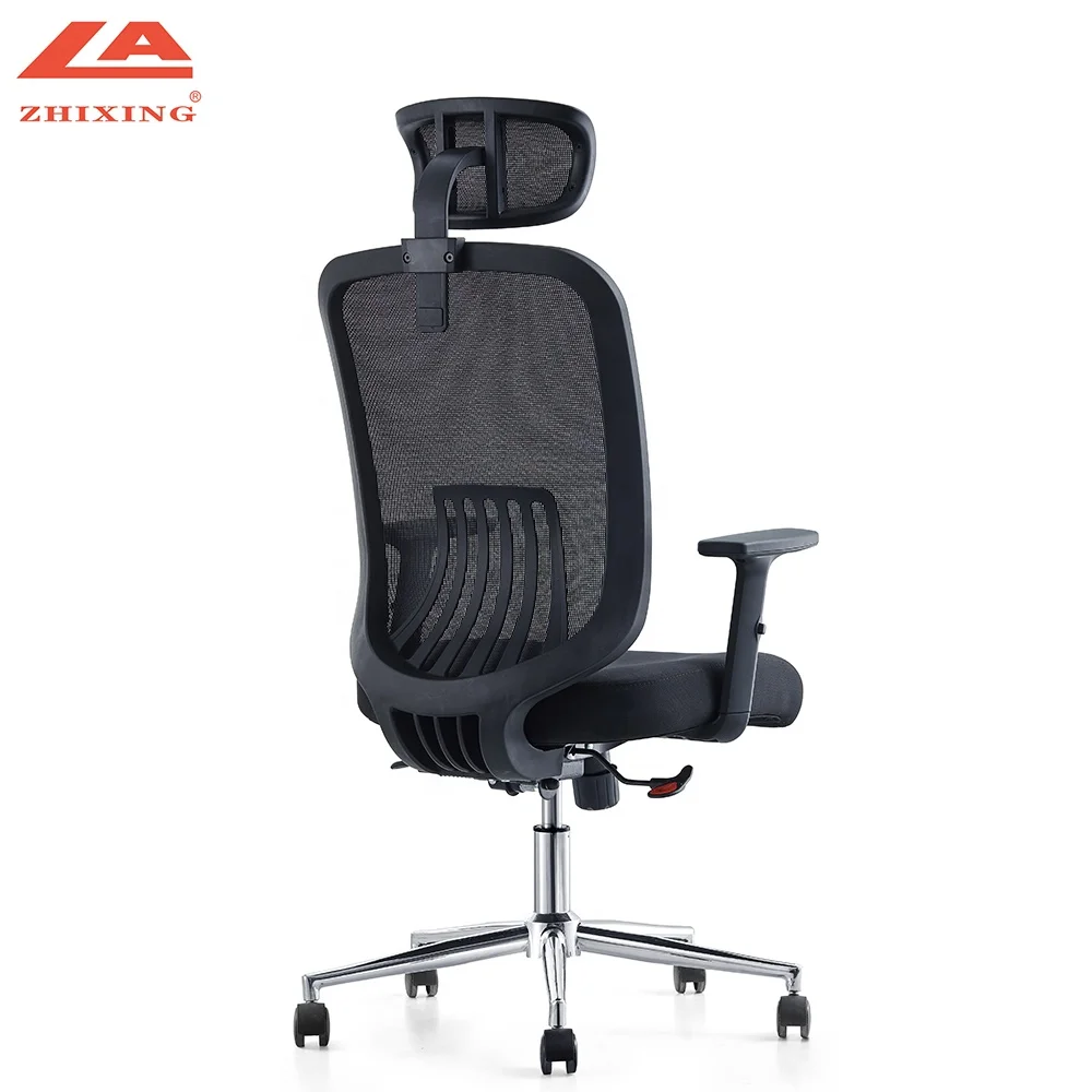 
ZHIXING furniture black swivel high back comfortable ergonomic desk office mesh chair 
