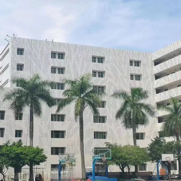 Design Curtain Walls 1.0-4.0mm Facade Panels Exterior Wall Cladding