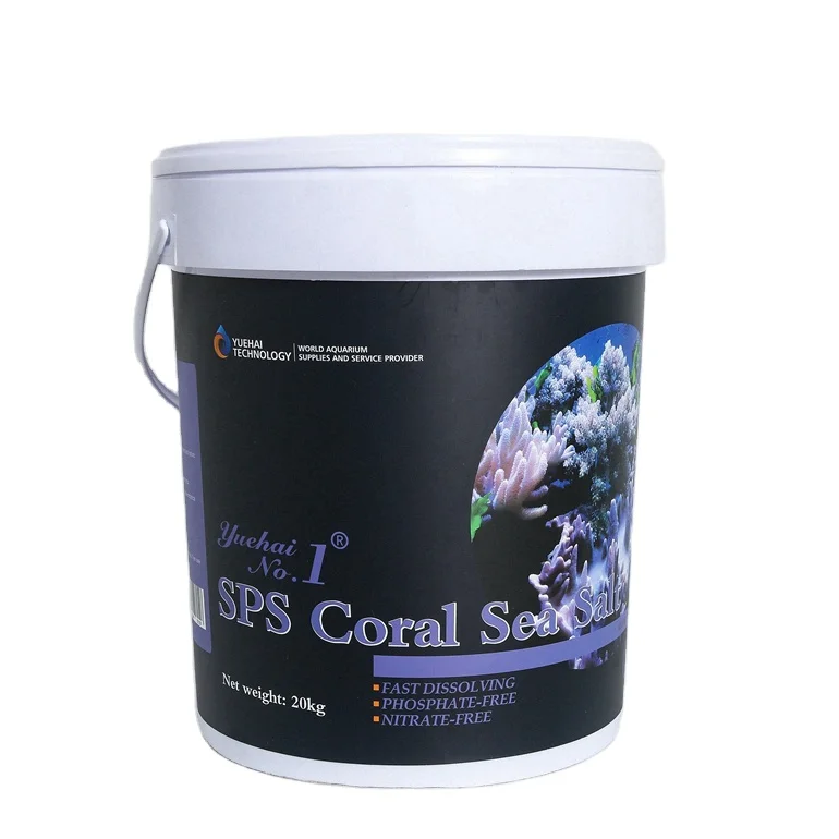 2024 New Price Reputation SPS Coral Plastic Marine Ornamental Fish Aquarium Food Sea Salt with Good Source Materials