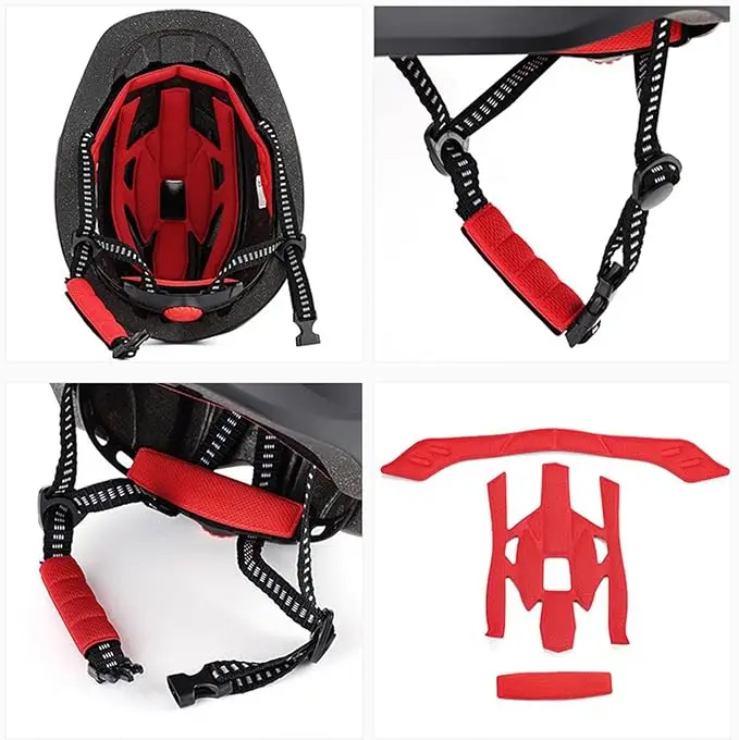 ANTMAX 24.4inch Durable Outdoor Sport Head Protective Hard Helmet Removable Equestrian Riding Hats for Horse Rider