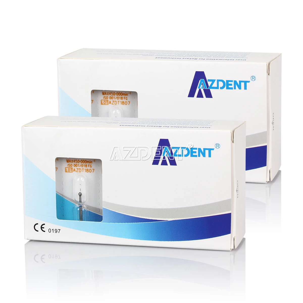 
2020 Popular AZDENT dental round diamond burs 