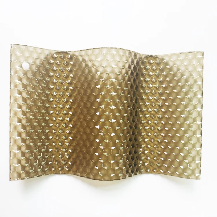 Fast shipping polycarbonate corrugated roofing sheet clear prismatic PC corrugated sheet supplier