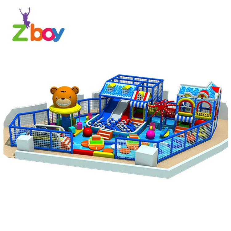 
Customized Design Mini Trampoline And Commercial Children Indoor Playground for Sale 