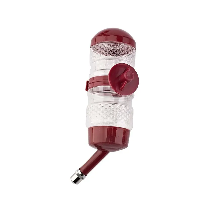 Small Cute Lightweight Plastic Material Durable Hanging Pet Hamster Water Dispenser For Daily Drinking