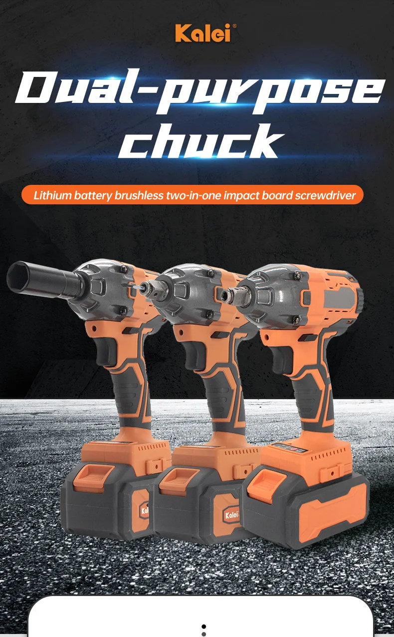 21v Impact Wrench for Car Tires Electric Torque  Wrench 1/2 Impact